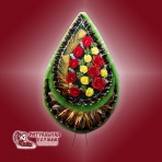 венок серебро