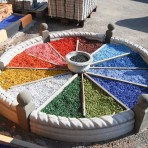 Гравий разноцветный