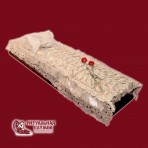 покрывало и подушка парча золото