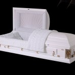 гроб канада белый