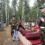 захоронение узников шталаг Ритуальной Службой Борисова